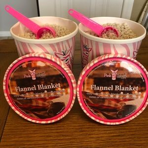 Pink Zebra scented wax in Flannel Blanket